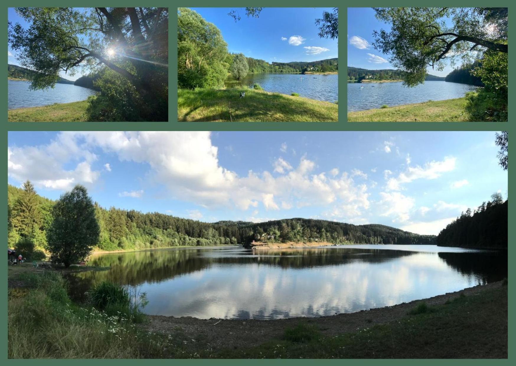 Pension Und Ferienwohnung Am Teich Schleiz Eksteriør bilde